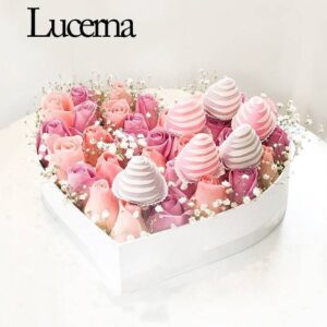 Arreglo floral corazón