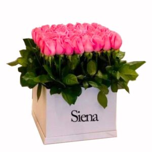 Arreglo floral de rosas (Siena)