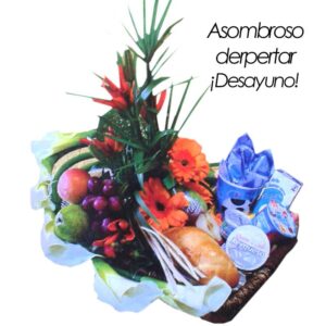 Regalo para cumpleaños desayuno muy completo