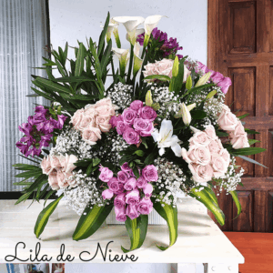 Regalos para Funerales Lila de( Nieve)