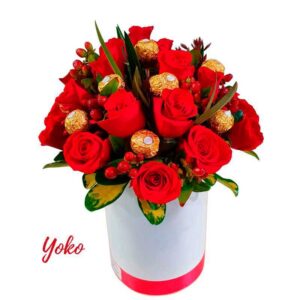 Arreglo rosas rojas(Yoko)