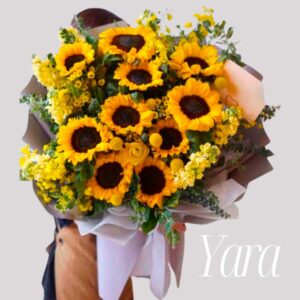 Ramo de flores amarillas Yara