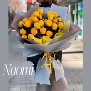 Ramo de rosas amarillas Naomi