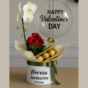 Promesa arreglo de orquidea